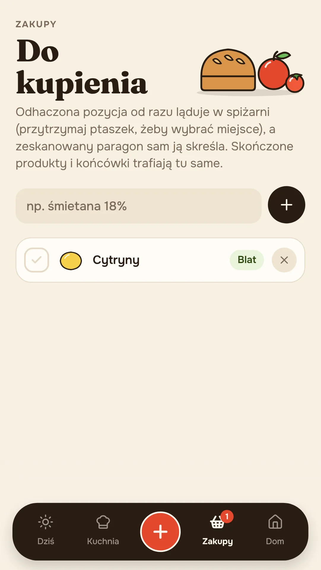 Jedna lista dla całego domu